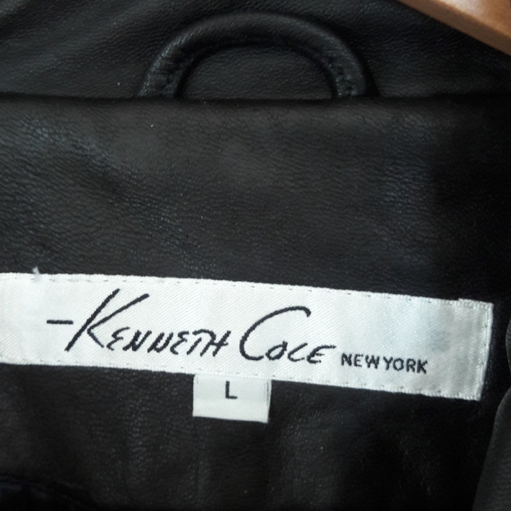 Kenneth Cole Leather Jacket - Picture 5 of 5